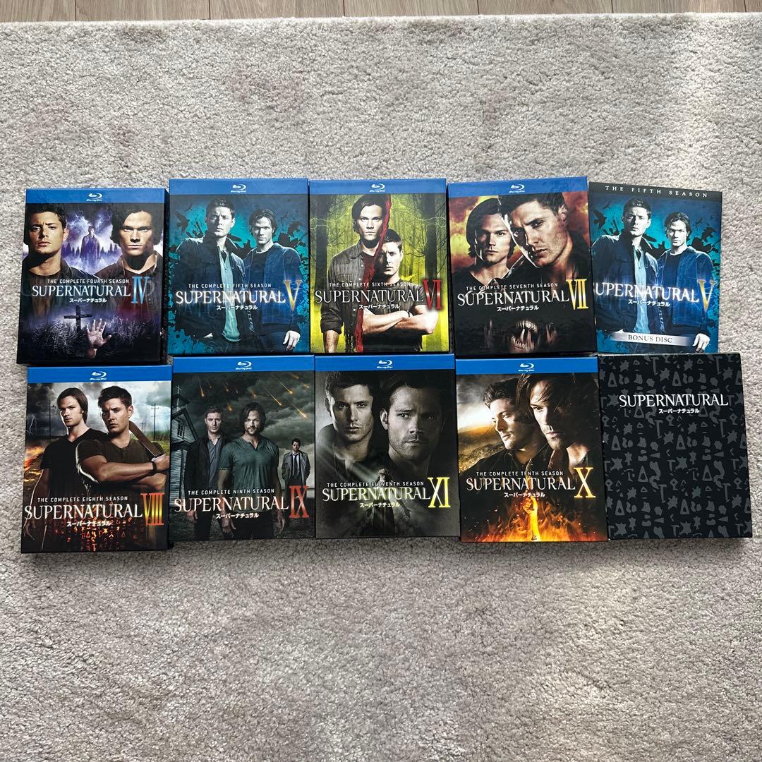 SUPER NATURAL Blu-ray 4-11シーズン　コンプリートセット