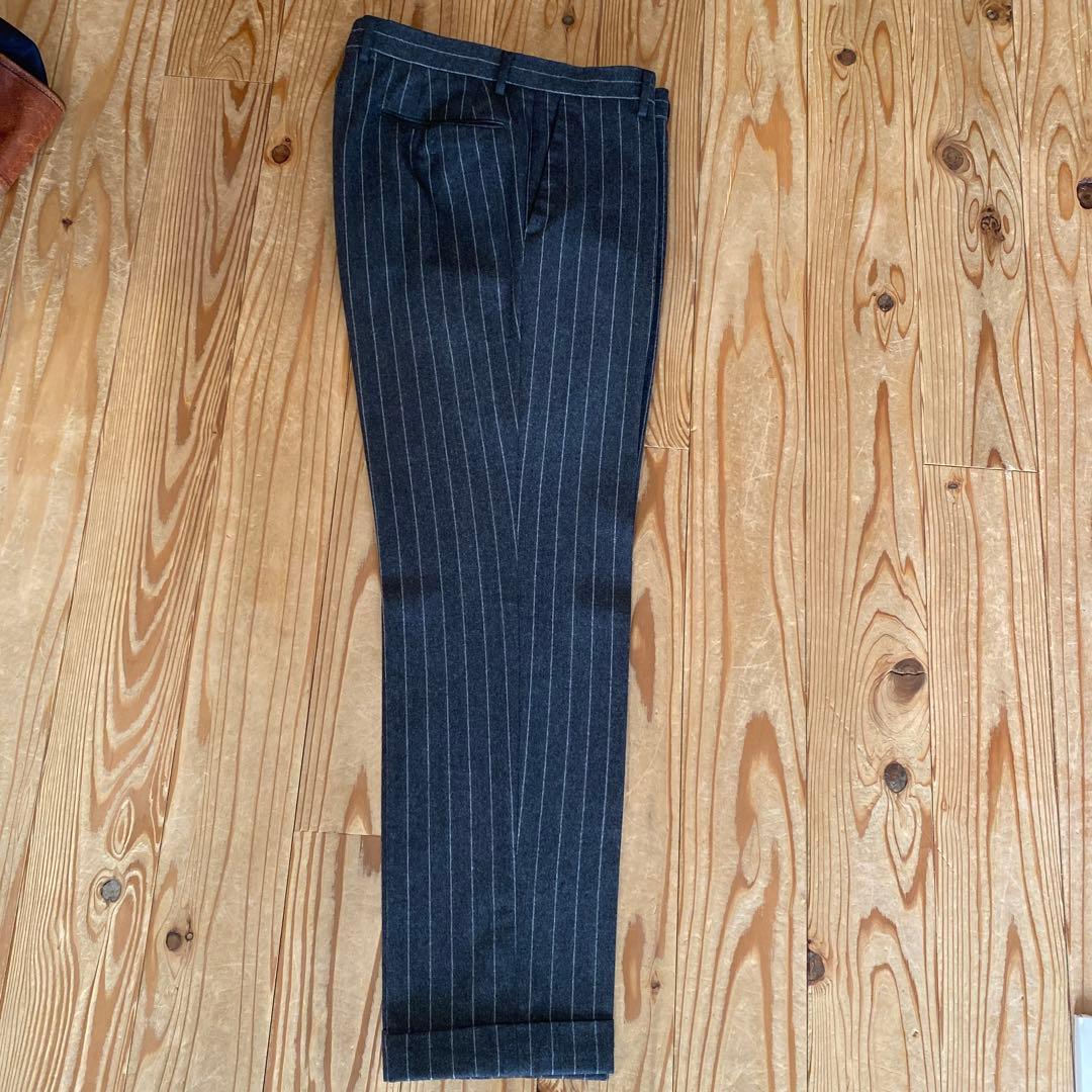 【美品】GREEN LABEL RELAXING ストライプ ビジネスジャケット