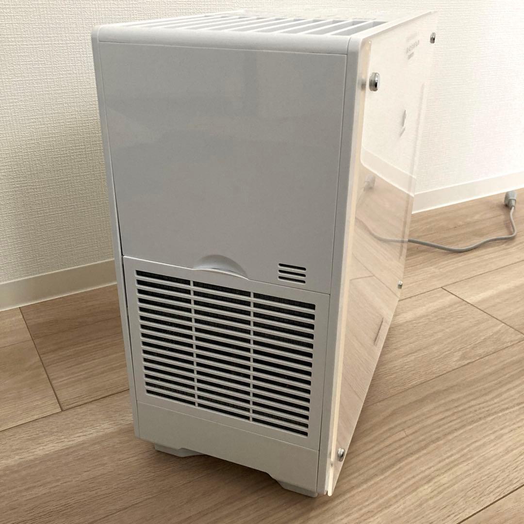 【美品 2022年製】パナソニック ナノイー搭載気化式加湿器 ミスティホワイト