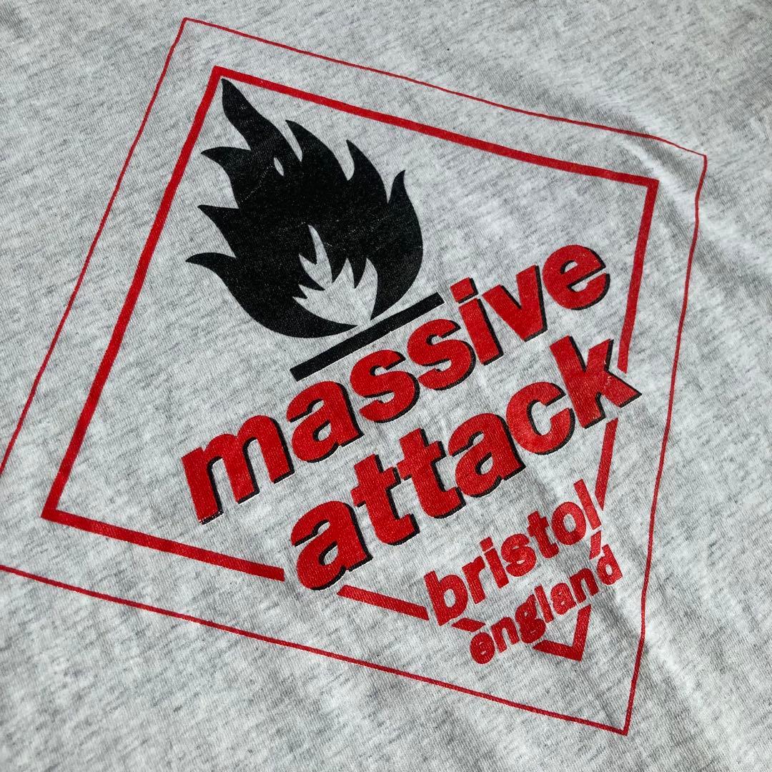 90sマッシヴアタック ビンテージバンドTシャツ ポーティスヘッド ブリストル