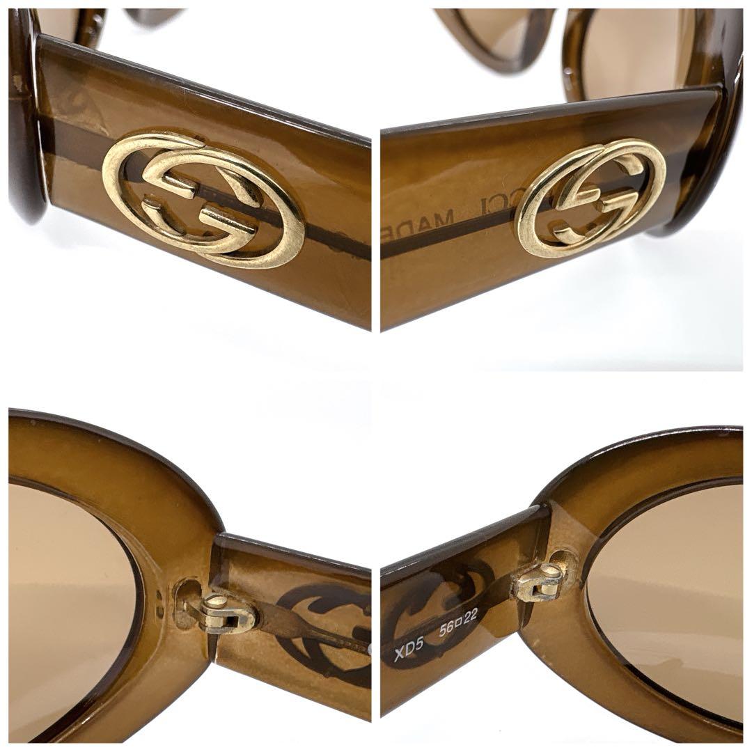 【美品】 GUCCI サングラス GG 2400/N/S インターロッキング