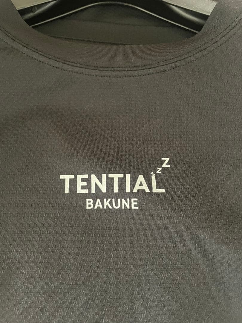 TENTIAL BAKUNE バクネ 半袖　テンシャル　XS ブラック　トップス