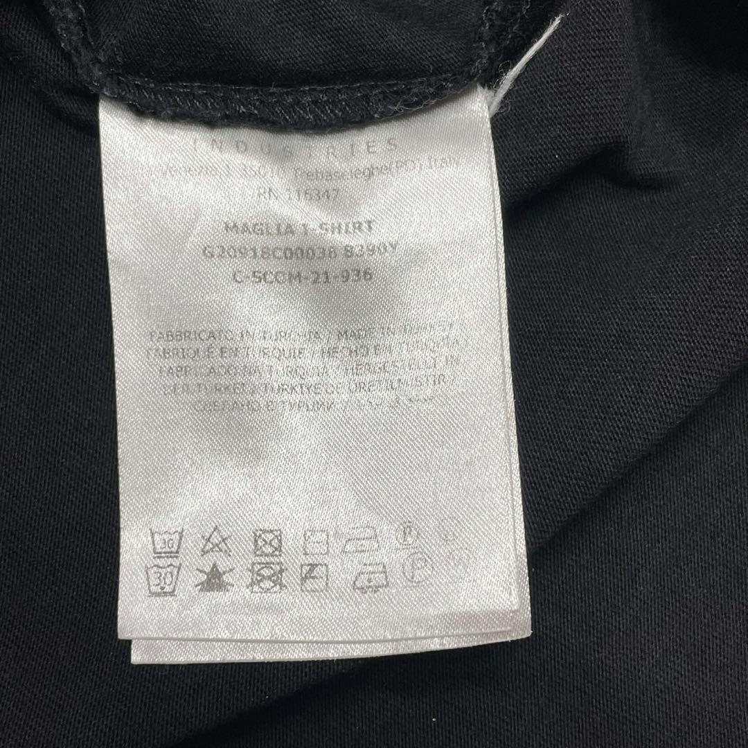 美品 MONCLER モンクレール ロゴワッペン Tシャツ MAGLIA