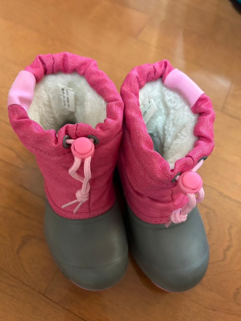 【使用1回のみ美品】FABLIC 120 スキーウェア ブーツ グローブ 女の子