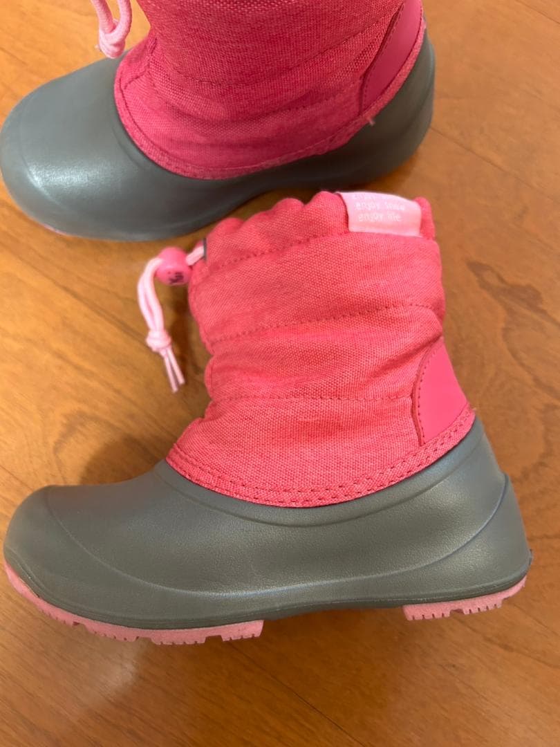 【使用1回のみ美品】FABLIC 120 スキーウェア ブーツ グローブ 女の子