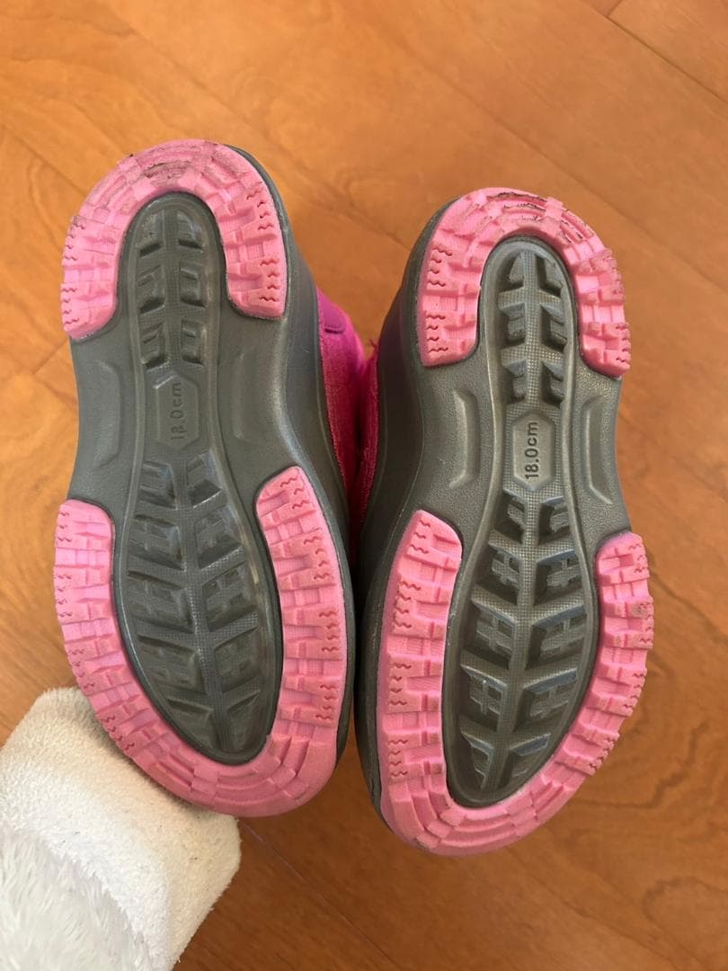 【使用1回のみ美品】FABLIC 120 スキーウェア ブーツ グローブ 女の子