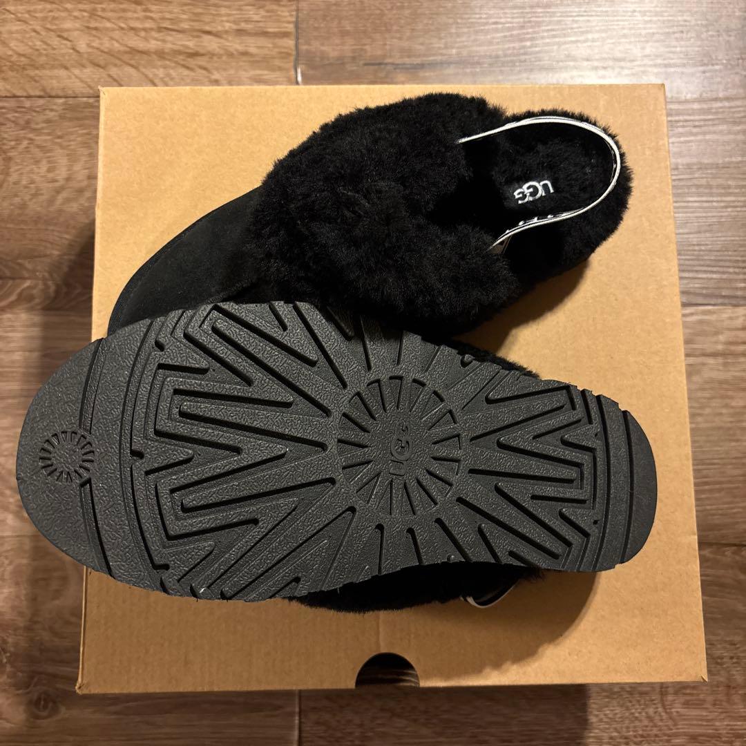 UGG ／Funkette（ファンケット）／ブラック24cm／2.5cmカット