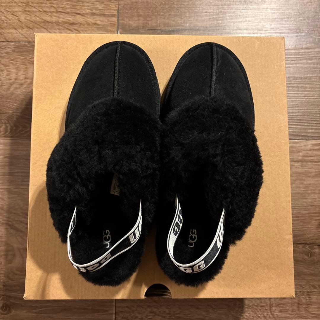 UGG ／Funkette（ファンケット）／ブラック24cm／2.5cmカット