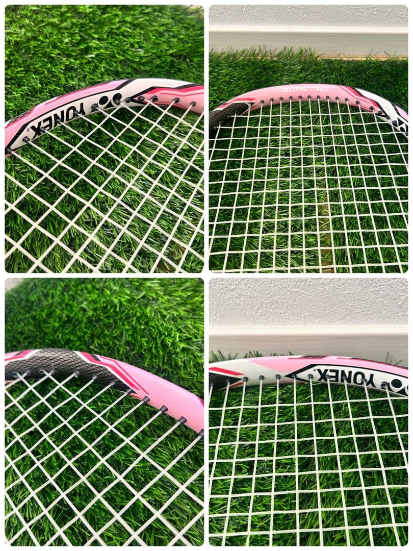 レディース向け　YONEX EZONE DR POWER ホワイト　ピンク