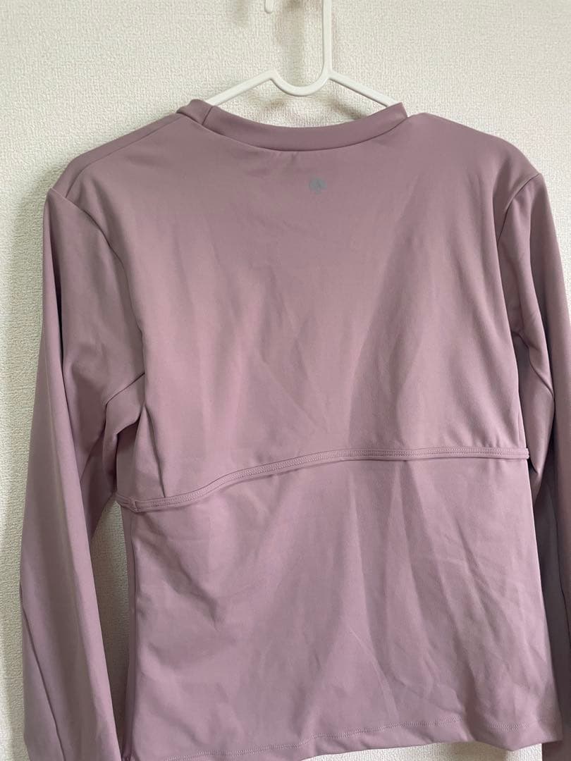 Lサイズ新品SUKALAカップ付きフィットロンT ダスティーピンク