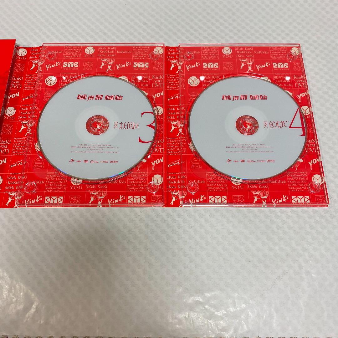 KinKi Kids KinKi you DVD〈初回生産限定盤4枚組✴︎おまけ付