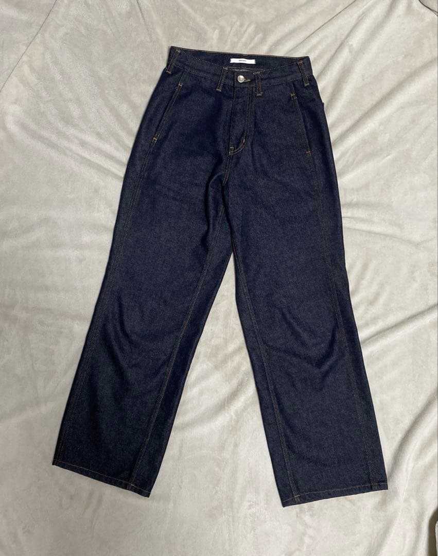 パンツ ohotoro Wide Stitch Jeans(s/long)