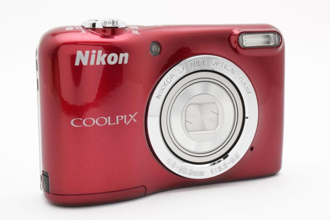 美品 ニコン COOLPIX L3I コンパクトデジタルカメラレッド Nikon