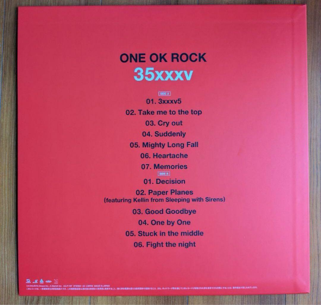 新品【レコード】 ONE OK ROCK 7rd Album 35xxxv