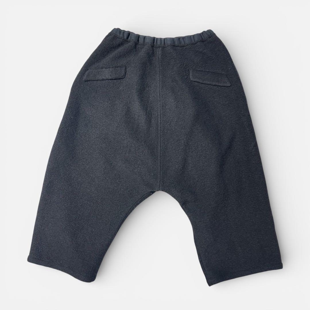 美品✨MB ULTIMATE FABRICウール縮絨サルエルパンツ ブラック S