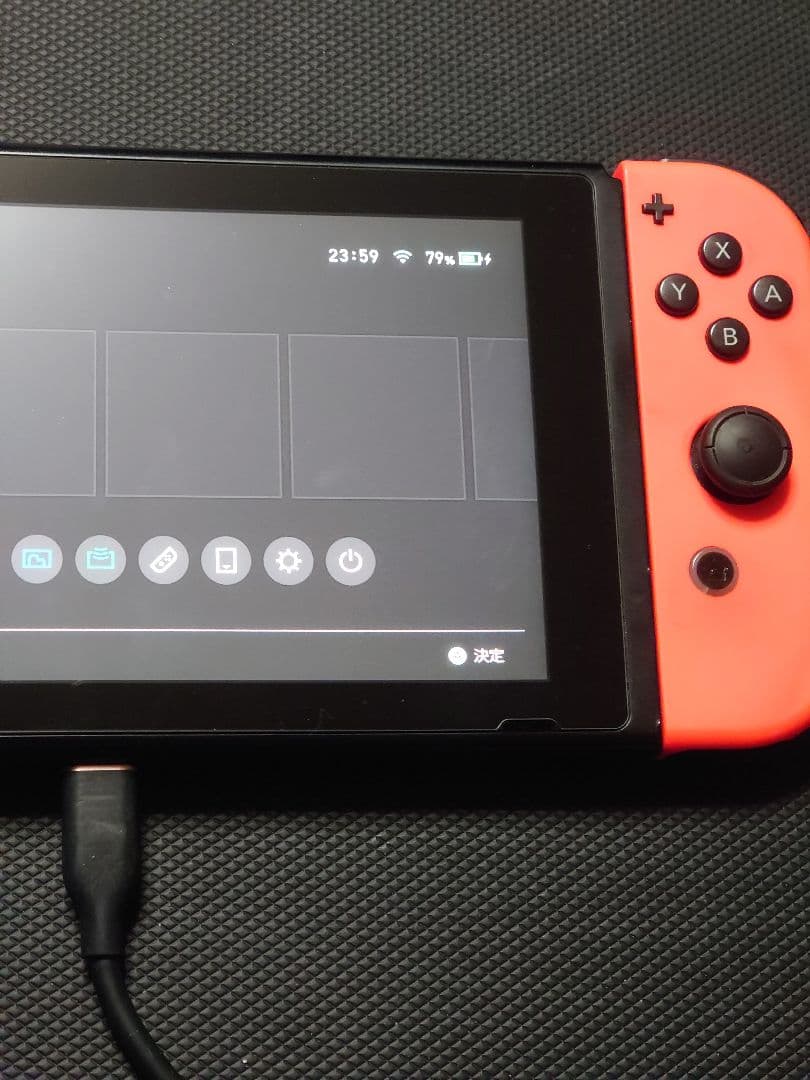 Nintendo Switch 本体 青/赤　訳あり