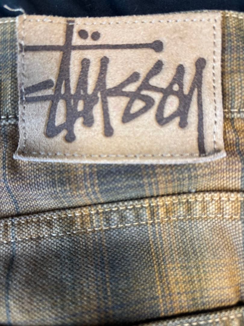 Stussy チェック柄パンツサイズ28