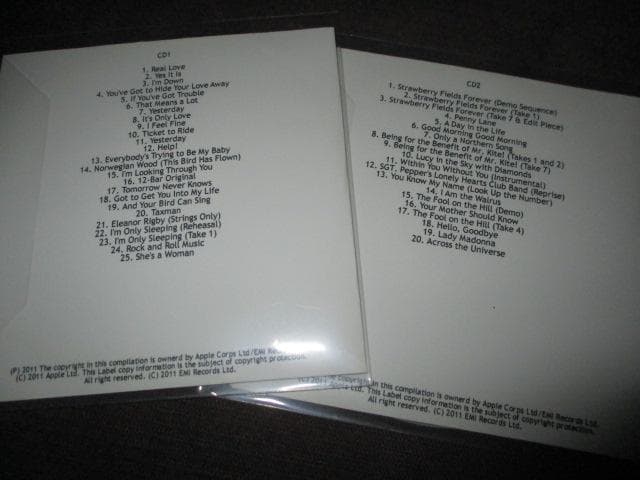 beatles anthology (exclusive7枚セット送料込み）
