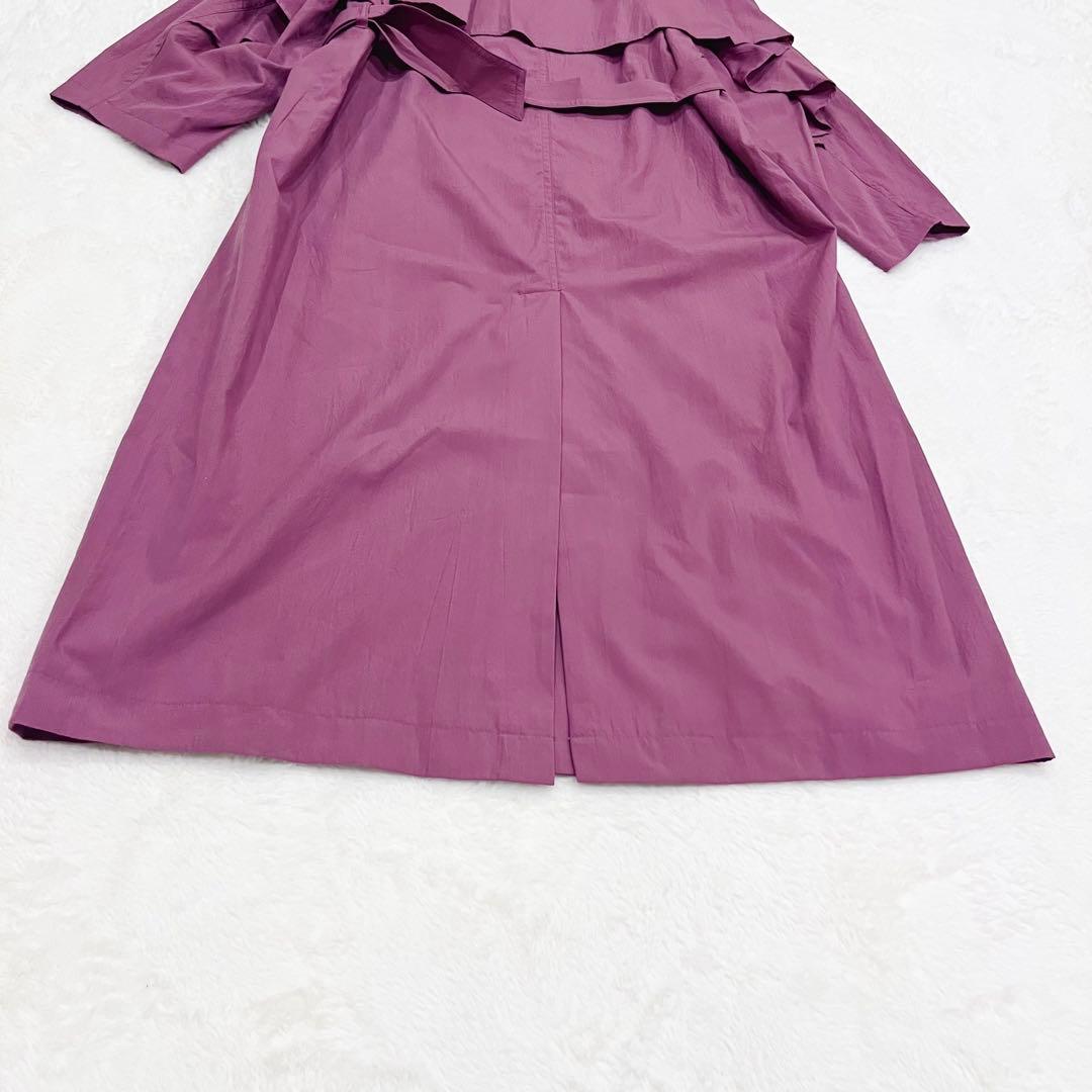 新品✨CLANE BACKFRILLTRENCHCOAT