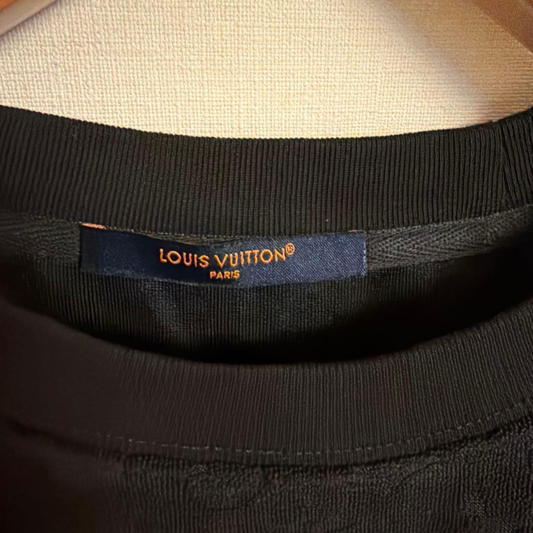 LOUIS VUITTON ブラック Tシャツ