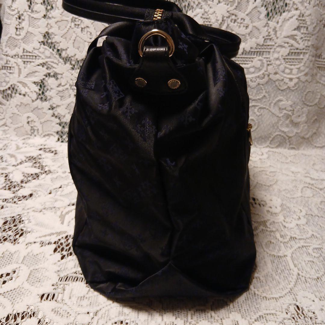 russet ラシット　ボストンバッグ　ネイビー　美品