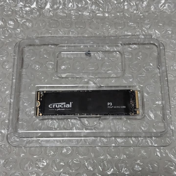 内蔵型SSD crucial M.2 SSD 4TB (97%)
