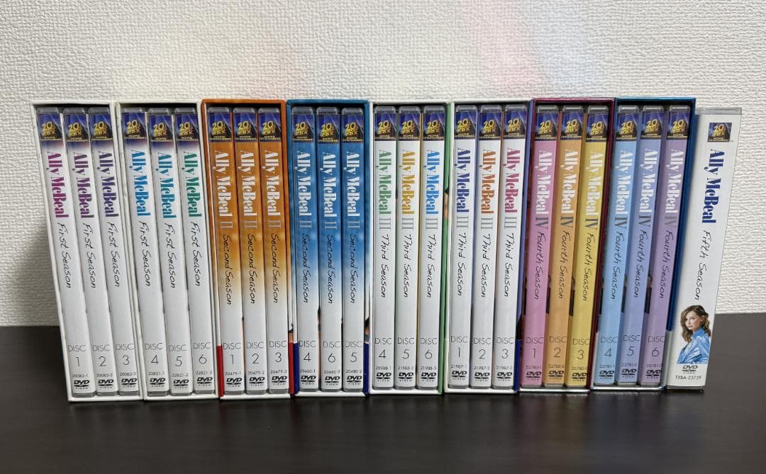 アリーマイラブ シーズン1・2・3・4・5 DVD 全30枚 ファイナル 完結