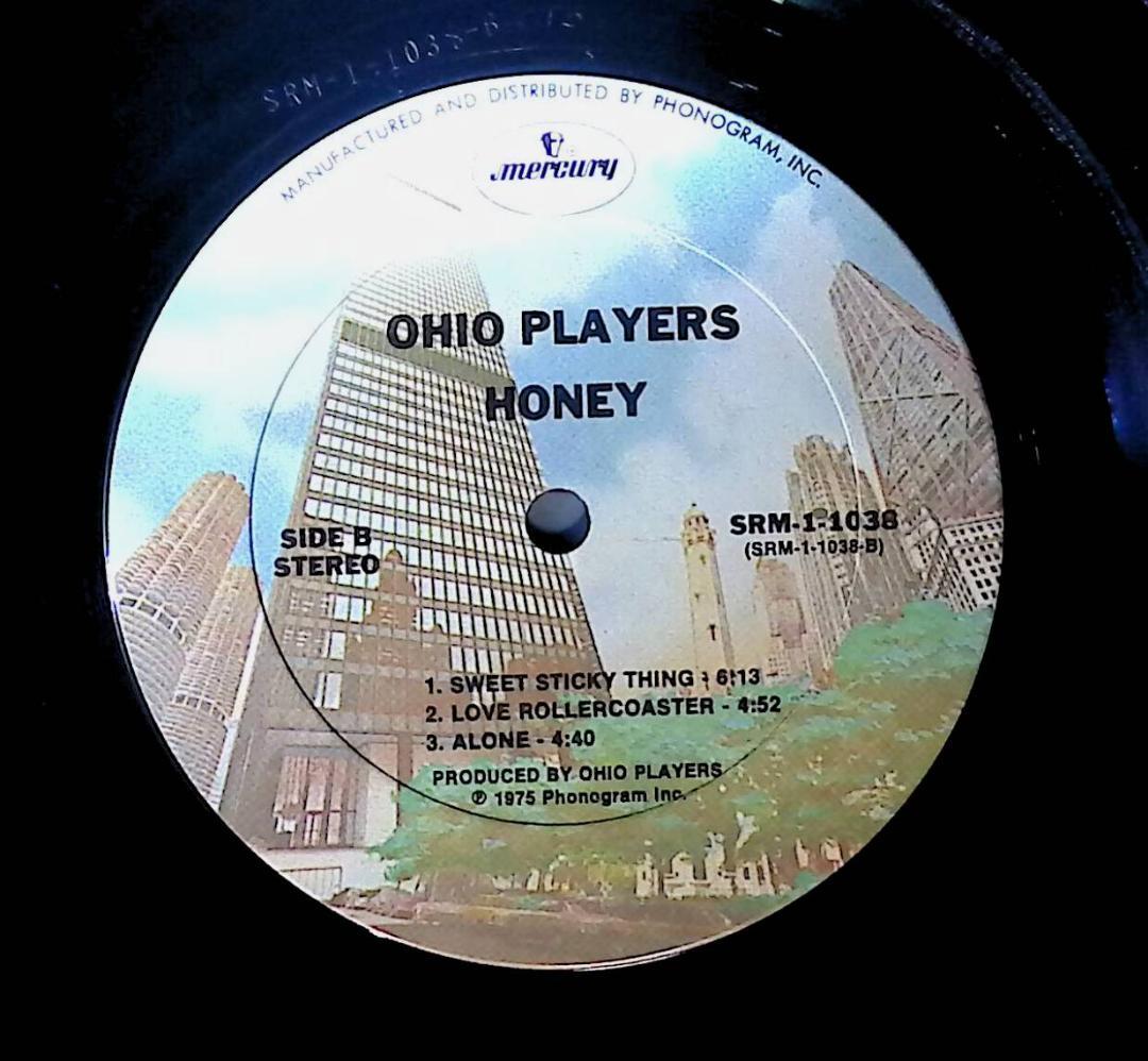 j*ん様 Ω洗浄LP♩　Ohio Players ／ Honey　Ω