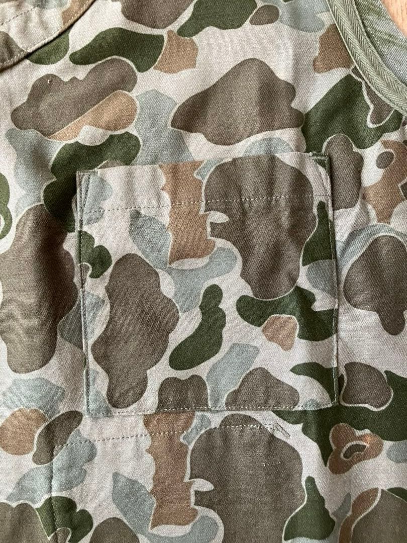 NigelCabourn ナイジェルケーボン リバーシブルベスト 迷彩 46