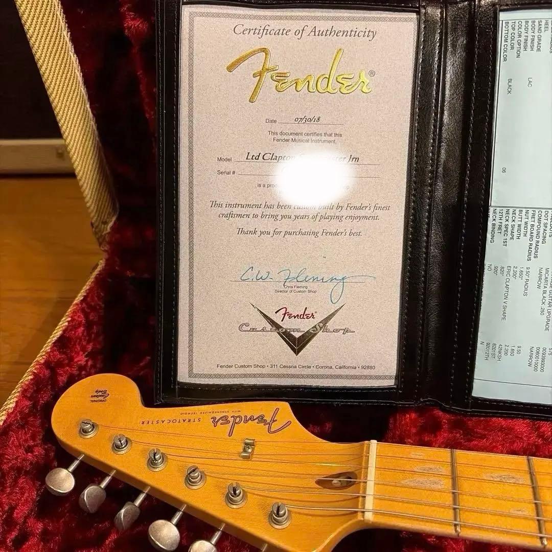 T*o様 Fender custom shop Eric Clapton 30t