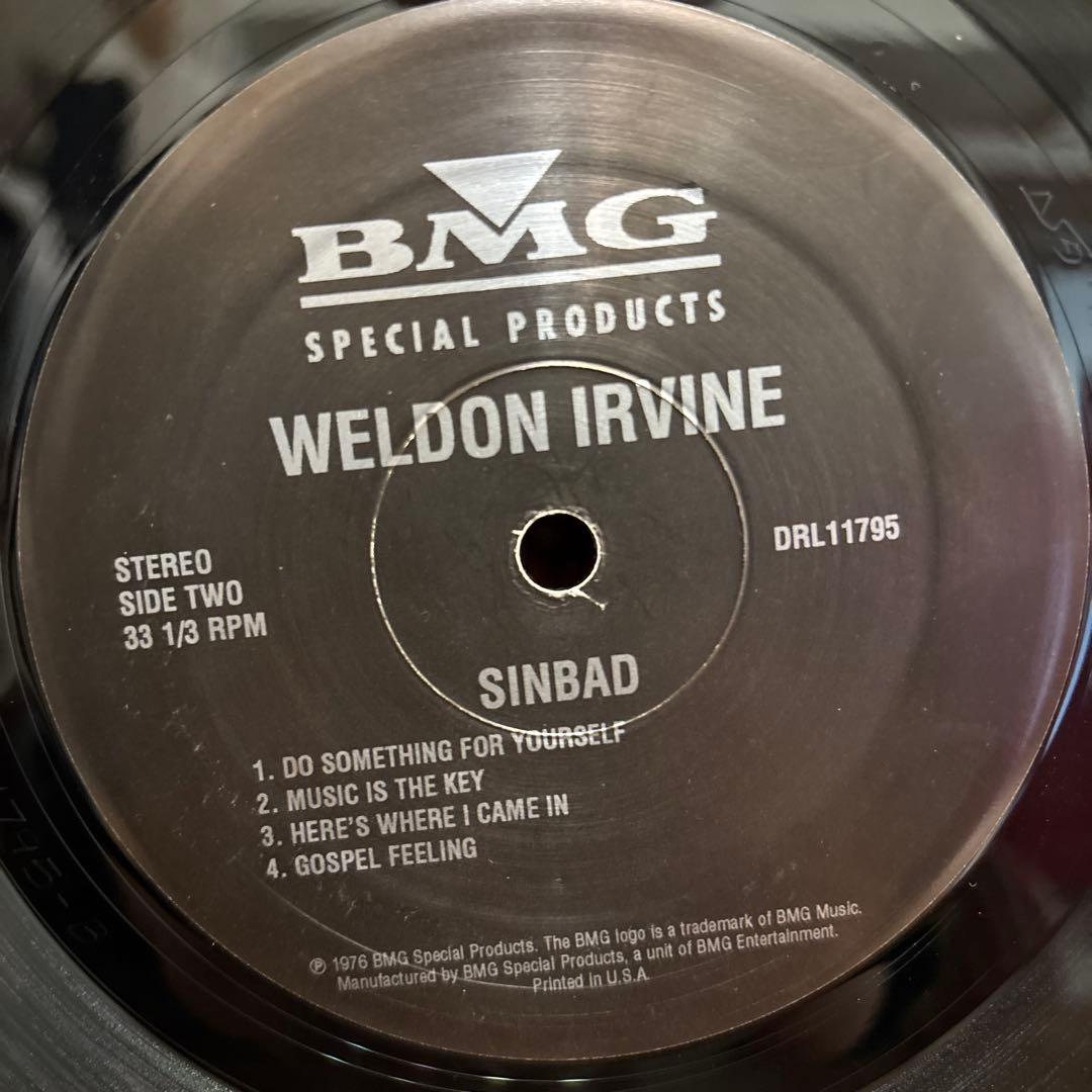 Weldon Irvine Sinbad レコード LP vinyl アナログ