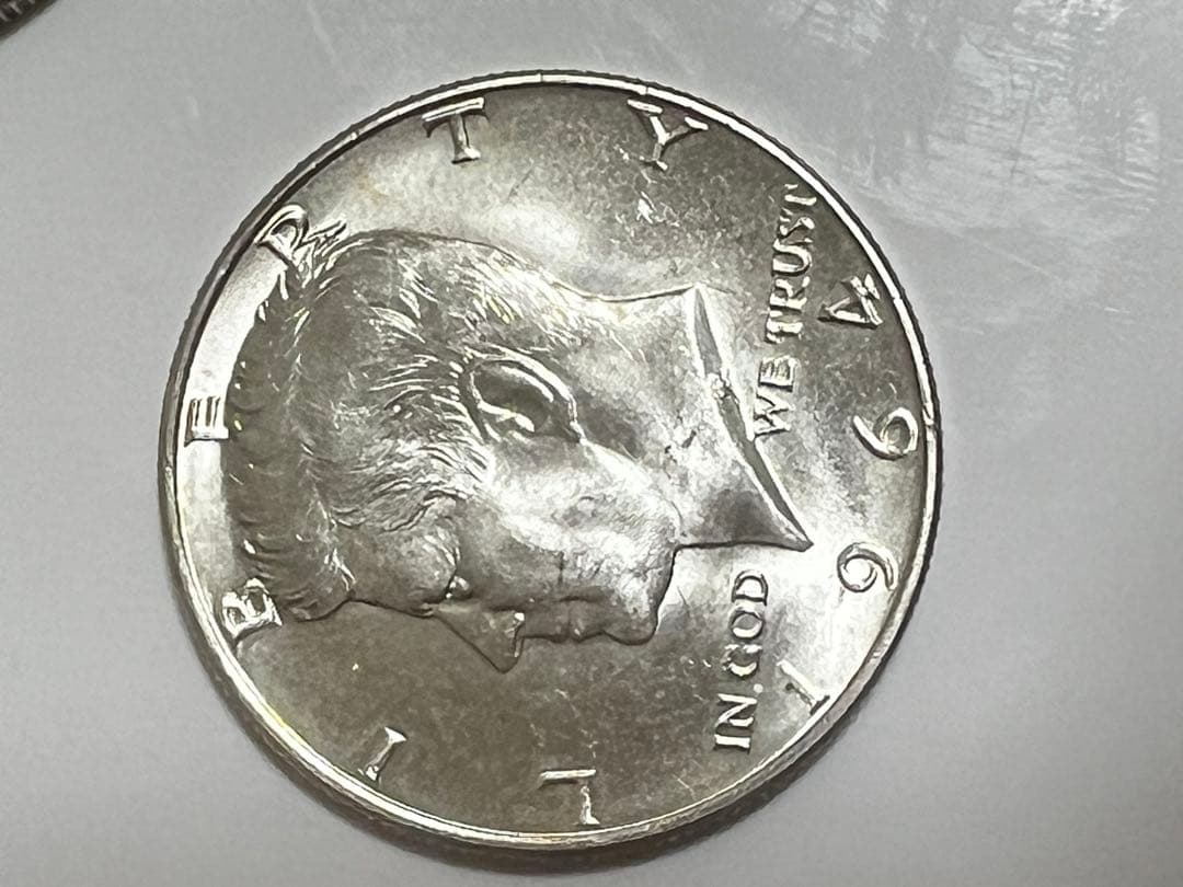 ハーフダラー1964年Half dollar 6枚セット
