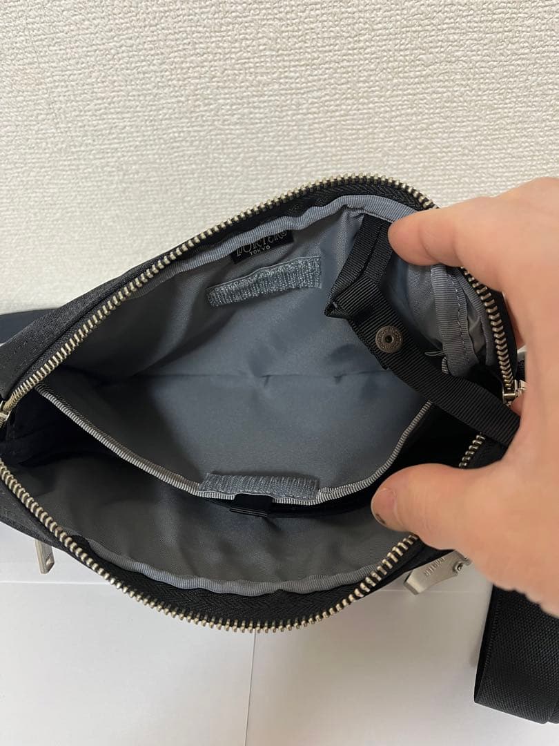 ポーター　リフト　ショルダーバッグ　黒　PORTER