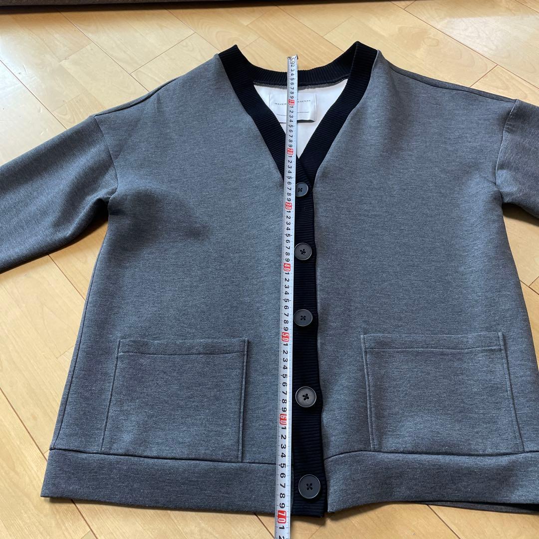 MAISON MAVERICK PRESENTSダンボールカーディガン