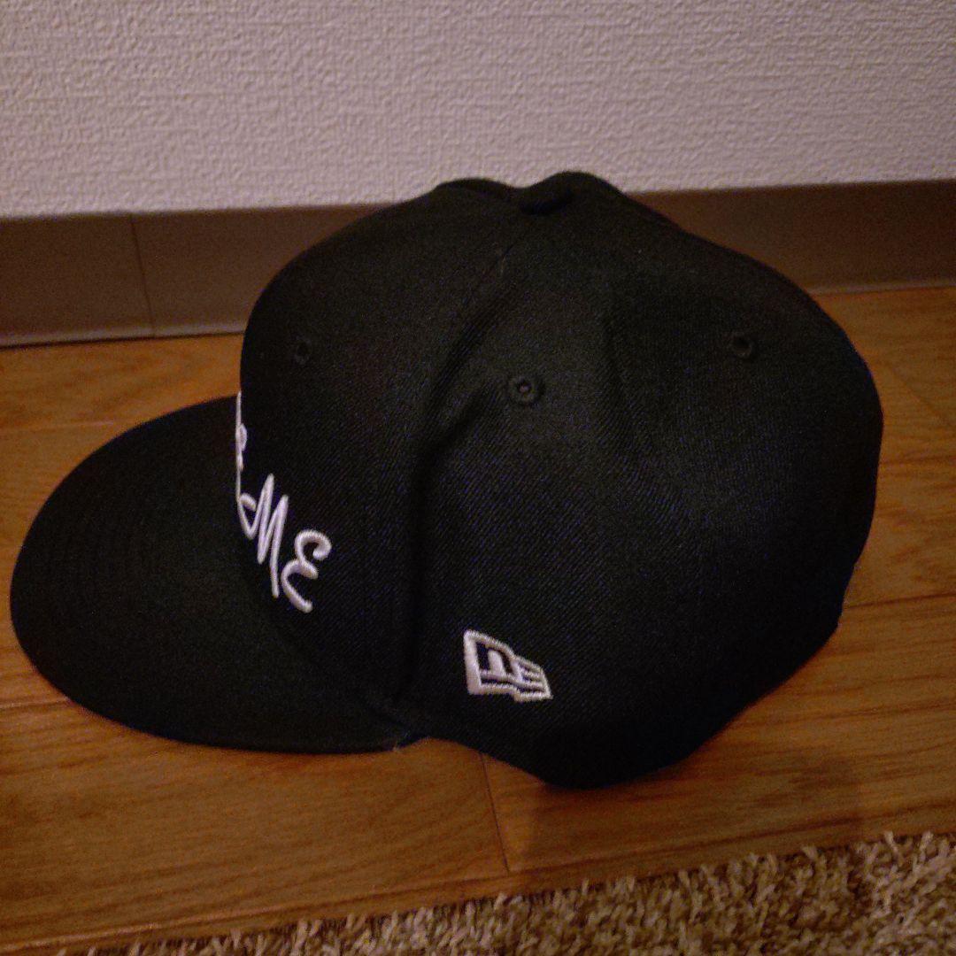 Supreme 正規品ブラック ベースボールキャップ 7 3/4最終値下げ