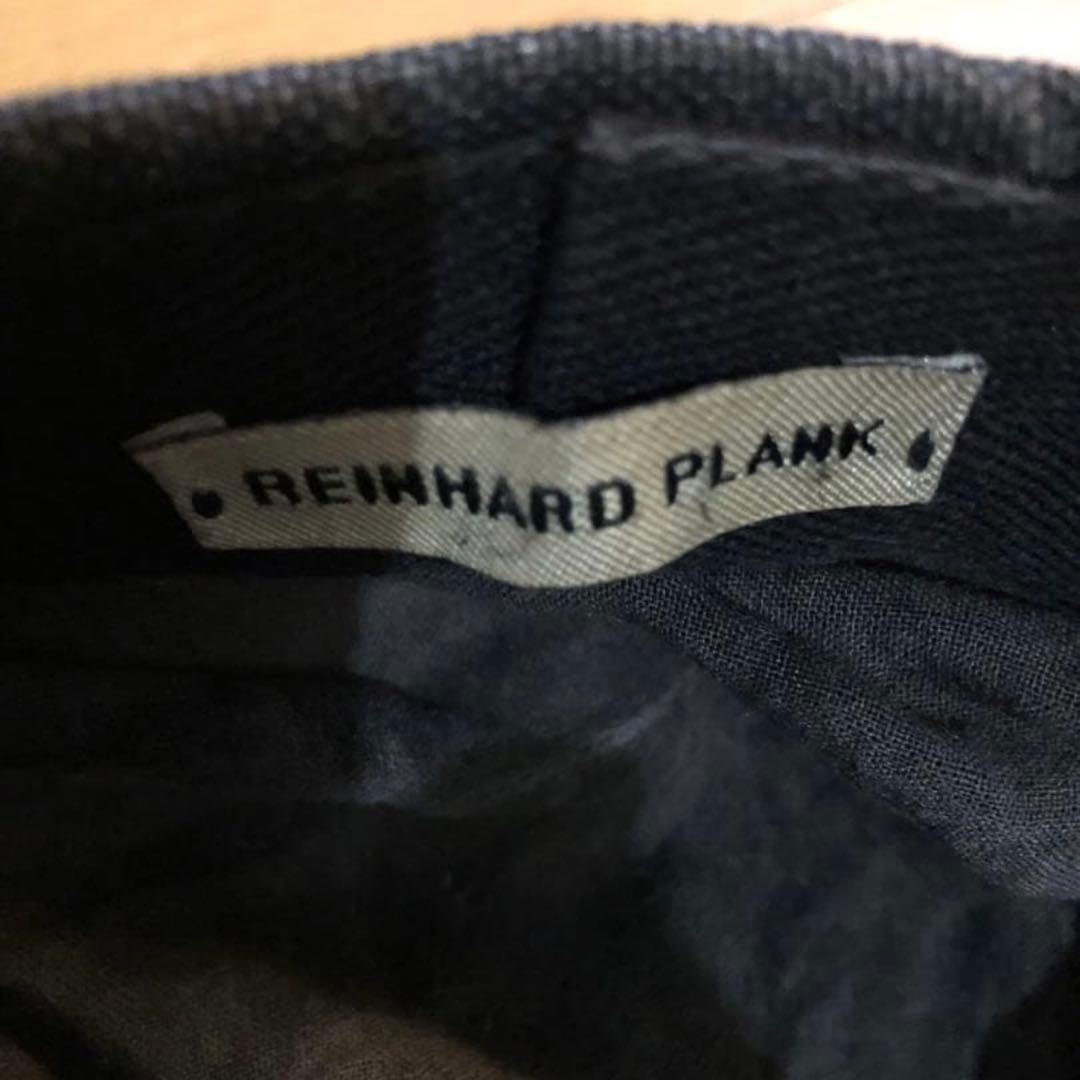 REINHARD PLANK レナードプランク　ダークグレー デニム風キャップ