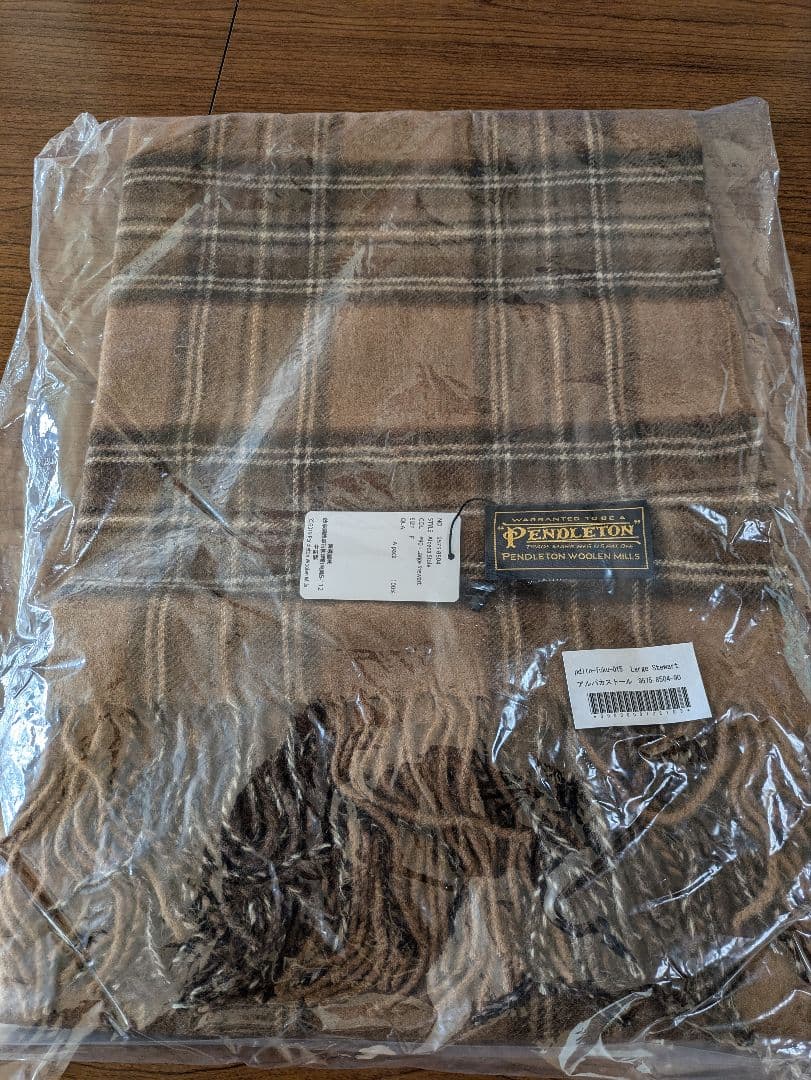 ビ*ト様 Pendleton アルパカストール　ユニセックス　セール　定価260