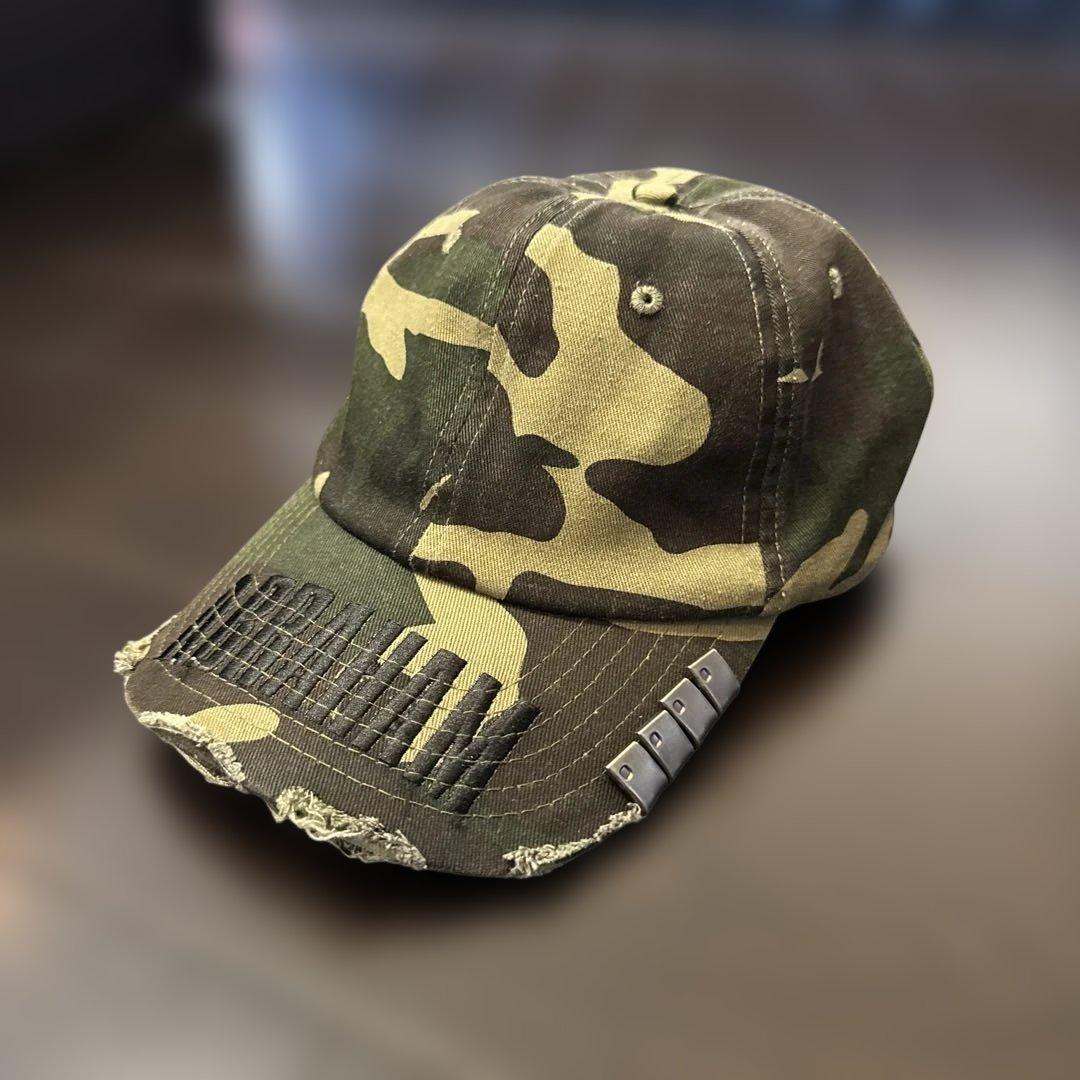 Abraham logo cap in camo 迷彩キャップ
