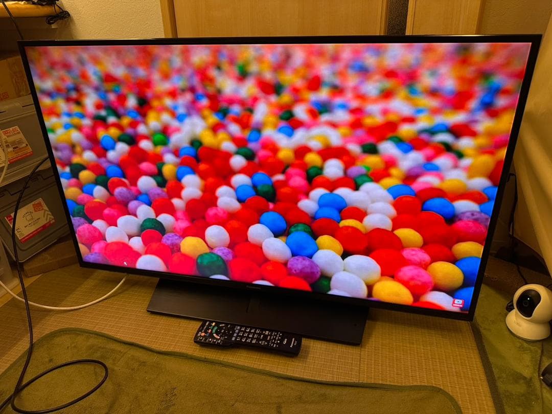 パナソニック　43型 4K対応　スマートテレビ TH-43HX850　2020年