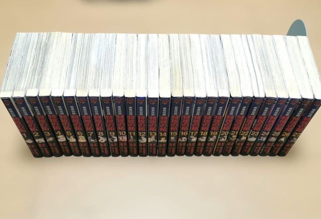 毎日発送 新装版 疾風伝説 特攻の拓 全27巻 送料無料 即購入可 全巻