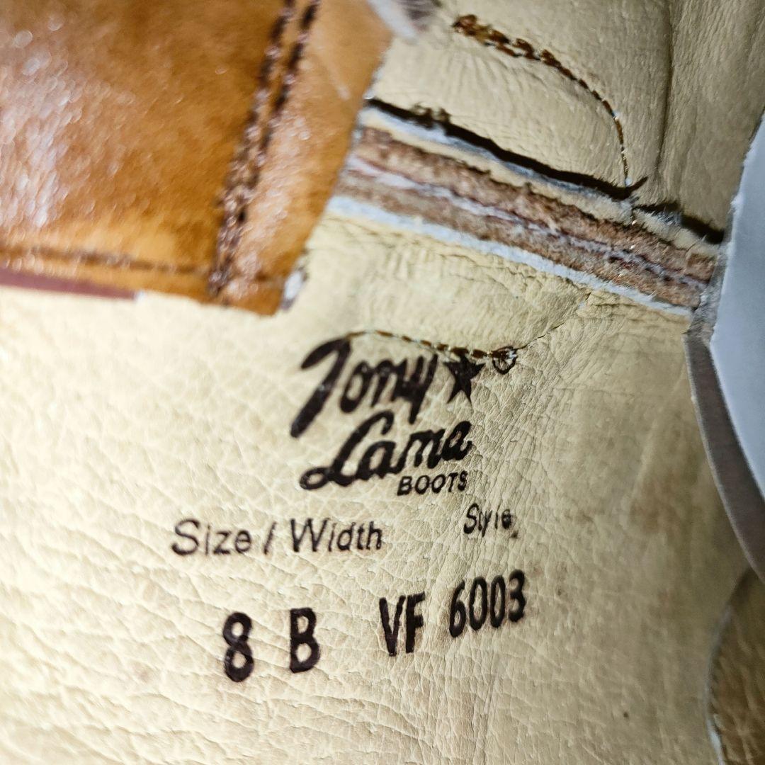 Tony Lama 　　size　アメリカ7　日本24㌢