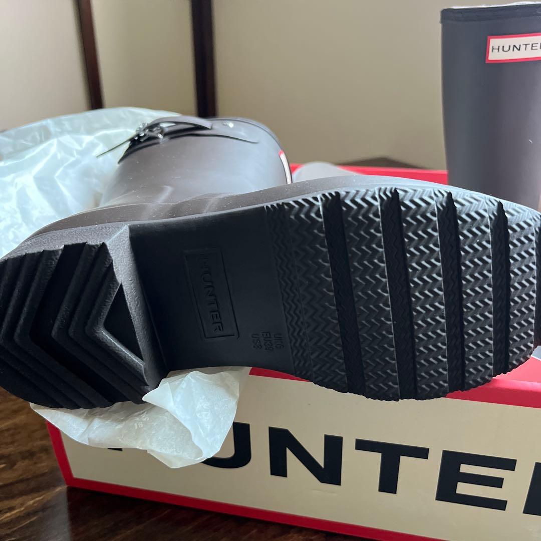 HUNTERの長靴 ブラウン系 新品未使用