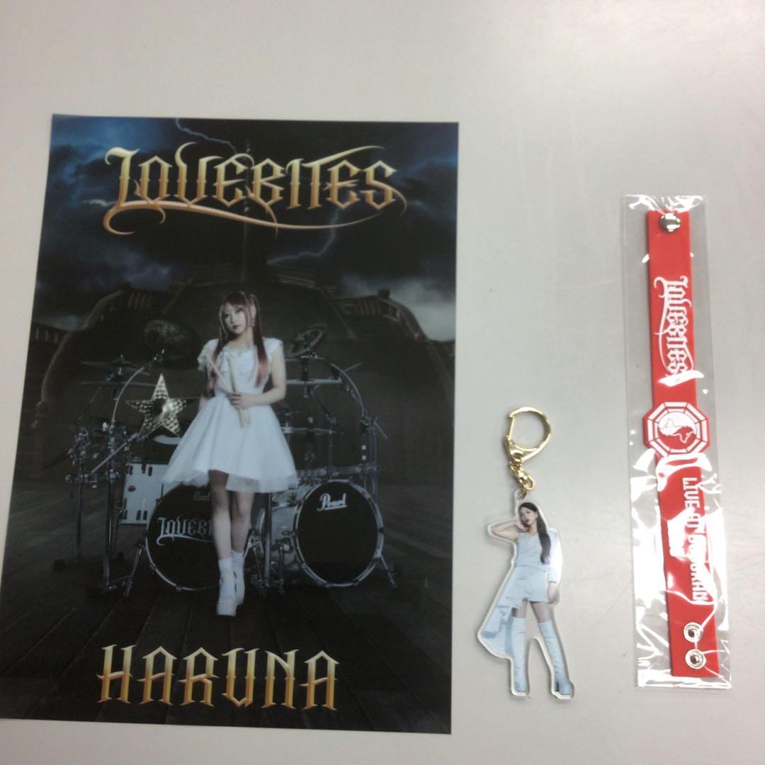 LOVEBITES 武道館　VIP 特典&1番くじグッズ　※銀テープおまけ付き