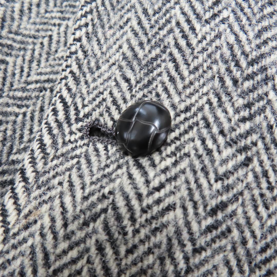 VINTAGE USA製 Harris Tweed ヘリンボーン ジャケット