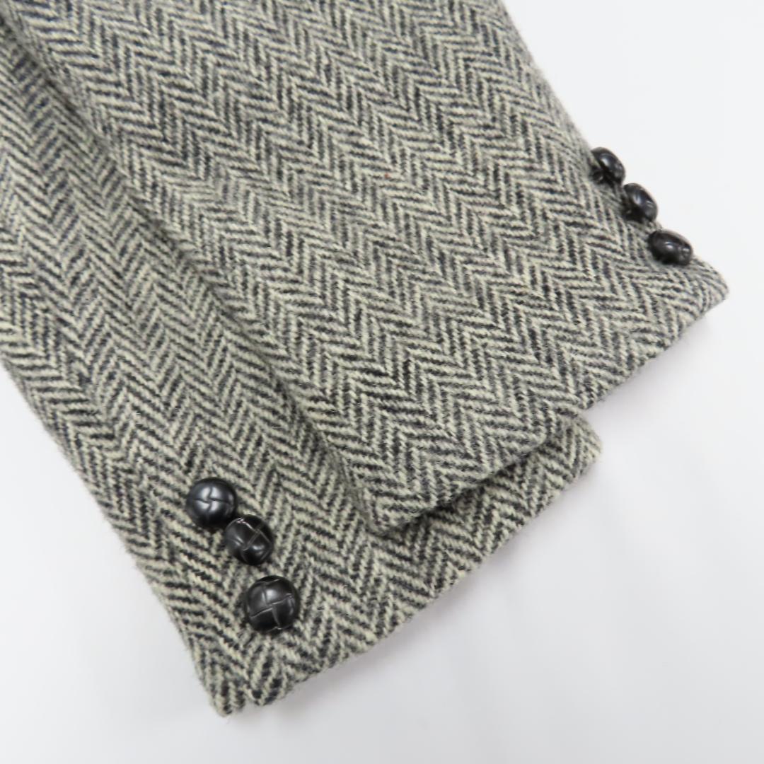 VINTAGE USA製 Harris Tweed ヘリンボーン ジャケット