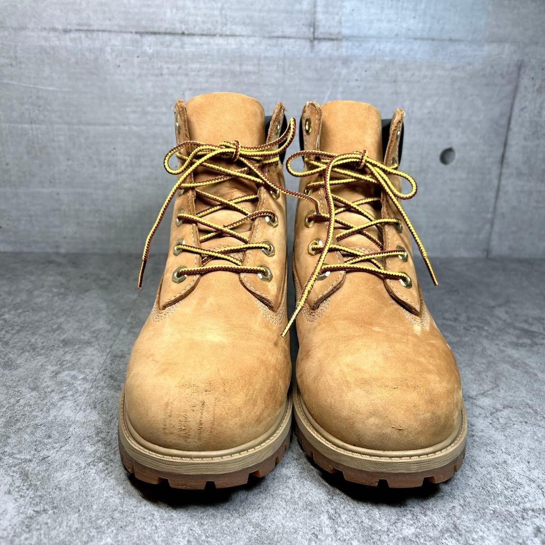 美品【Timberland】12909/6インチプレミアムブーツ/ワークブーツ◎