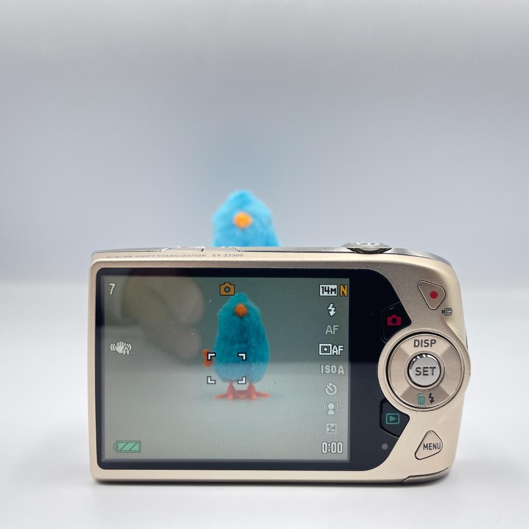 【動作品・転送特典無料あり】CASIO EXILIM EX-Z2300 GOLD