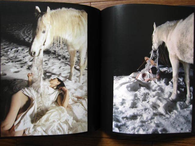 The Dim Feet of White-maned Desire　少女と馬