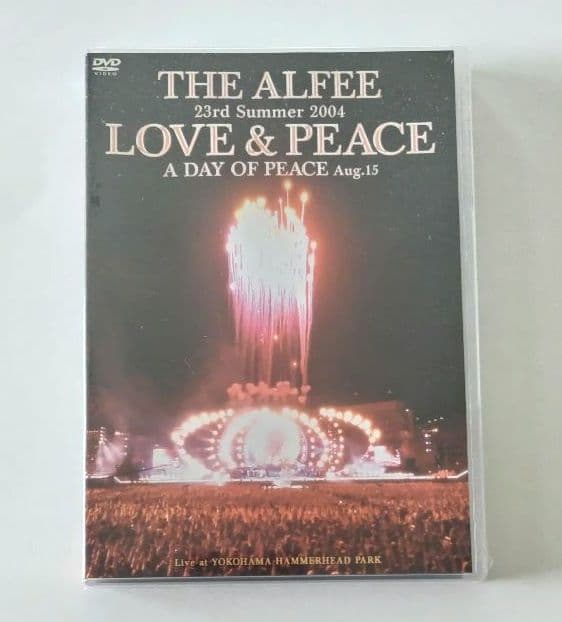 【未開封】THE ALFEE アルフィー LOVE & PEACE DVD2枚