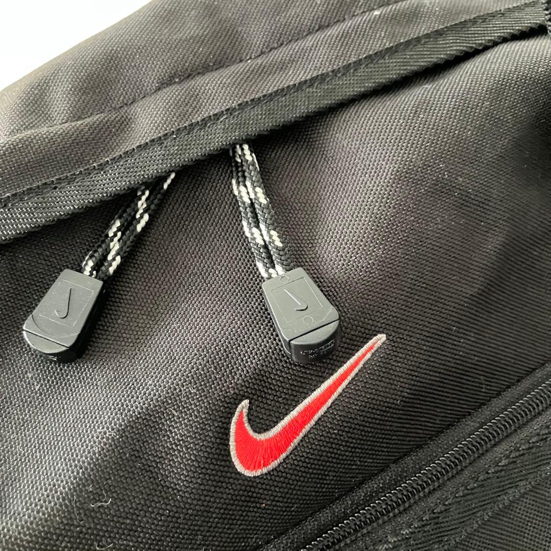 90s y2k NIKE 2WAY ボストンバッグ/トラベル/刺繍スウォッシュ